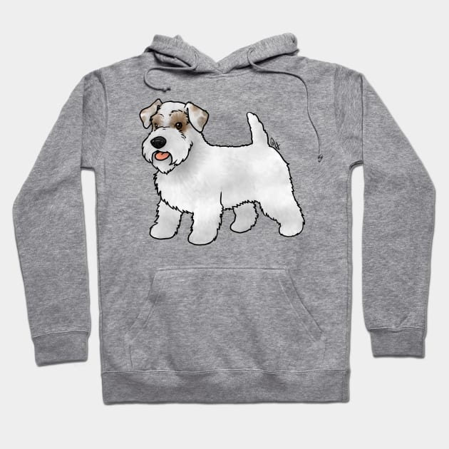 Dog - Sealyham Terrier - Clipped Tan Hoodie by Jen's Dogs Custom Gifts and Designs
